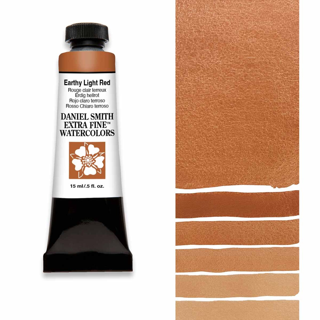 Daniel Smith Extra Fine Watercolors - Earthy Light Red, 5 ml Tube